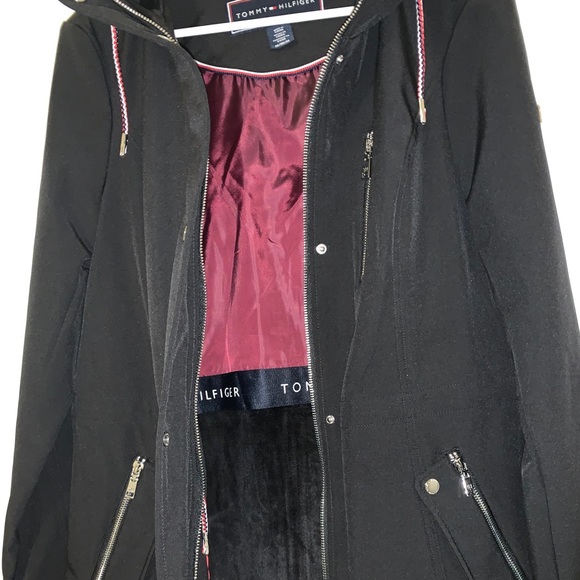 ❌ SOLD ❌ Tommy Hilfiger Hooded Anorak Raincoat - Picture 4 of 7